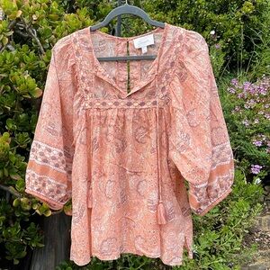 Cleobella Amaryllis Bohemian Boho Blouse